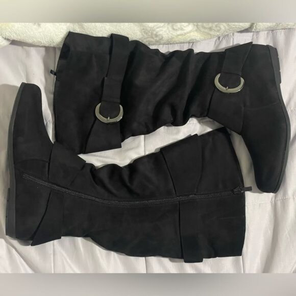 Boots for Women | Luoika | Size 9 | Black | New - Picture 2 of 9